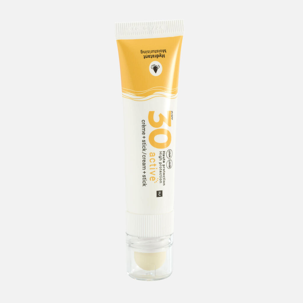 2-in-1 sun cream for face and lips - SPF 30