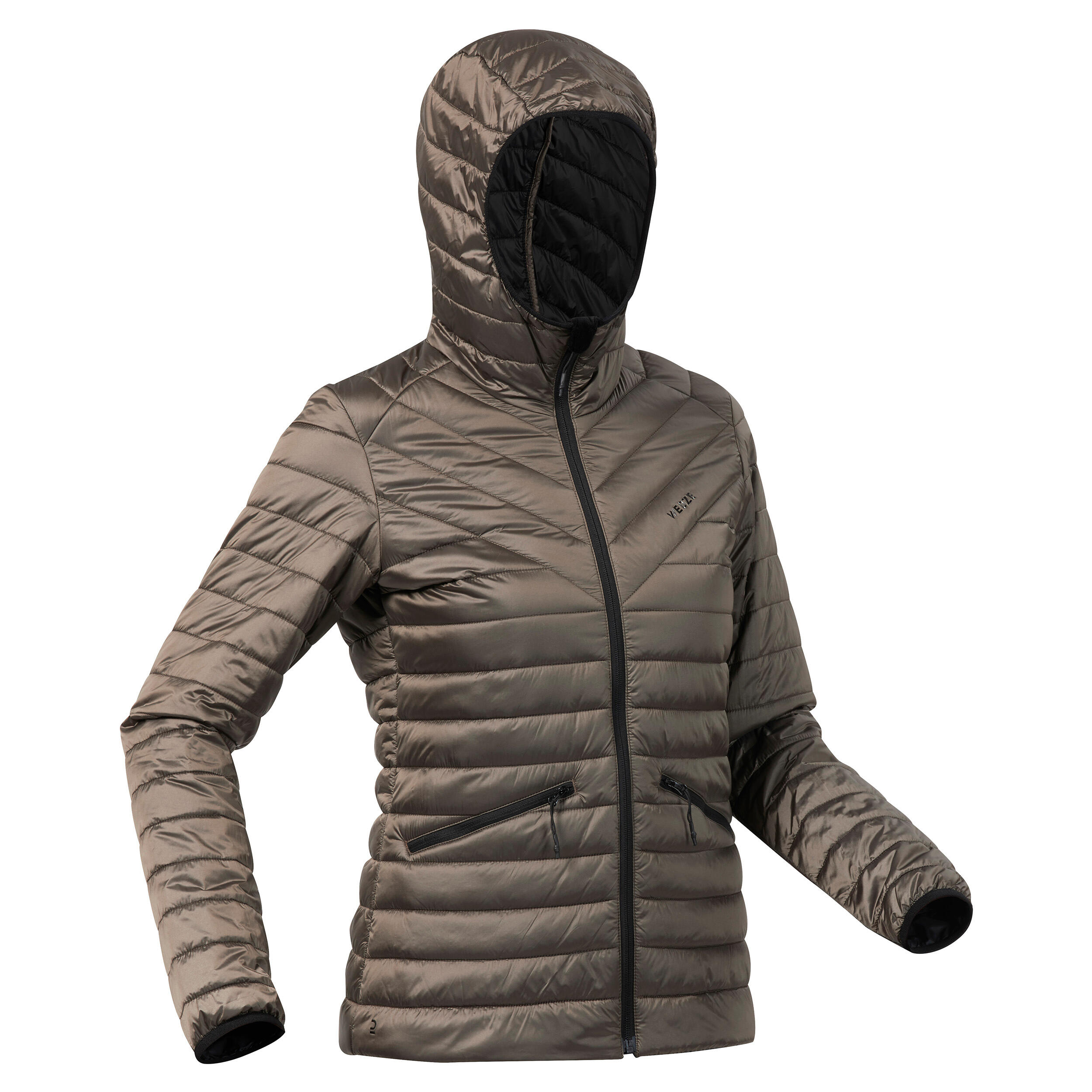 Chaqueta acolchada de esquí y nieve perlante Mujer Wedze SKI500 5/5