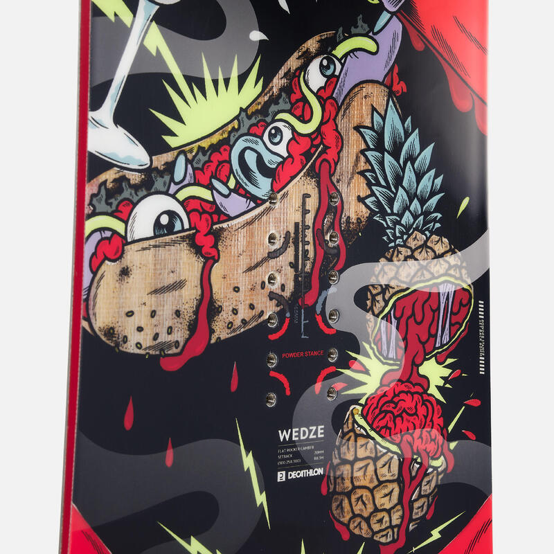 Planche de snowboard all mountain & freestyle homme et femme, Park & ride 500