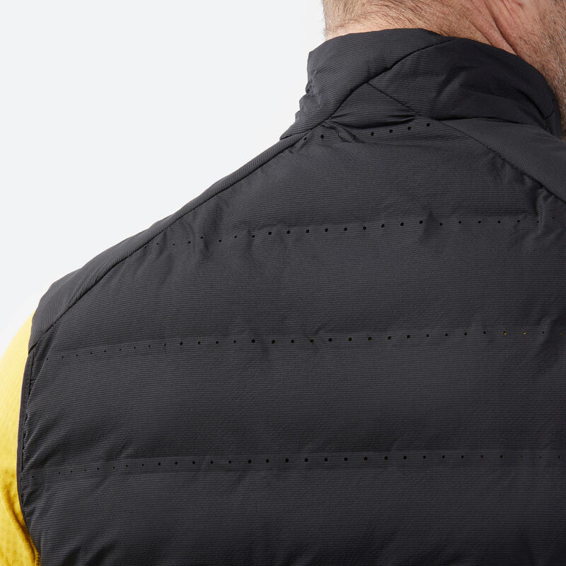 Bodywarmer voor langlaufen heren XC S VEST 100 zwart