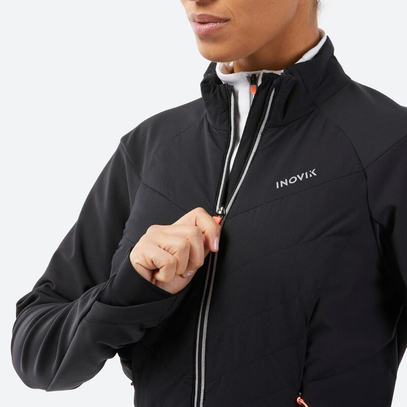 Jachetă schi fond XC S 550 Negru Damă
