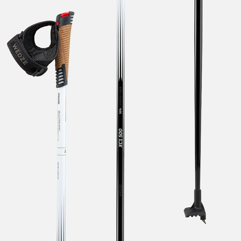 CROSSCOUNTRY SKI POLES 500 INOVIK Decathlon