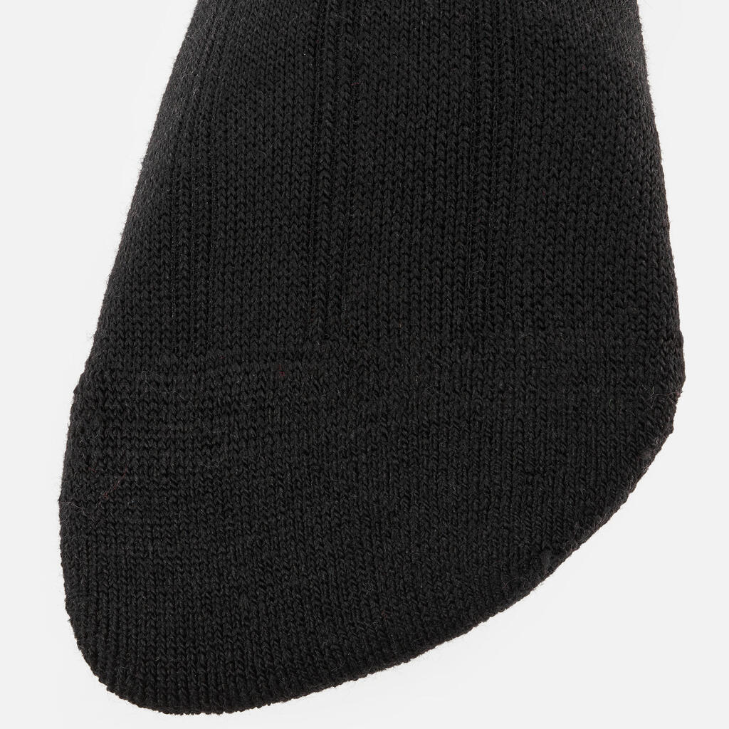 Skisocken Snowboardsocken Erwachsene Wolle - 900 Wool schwarz