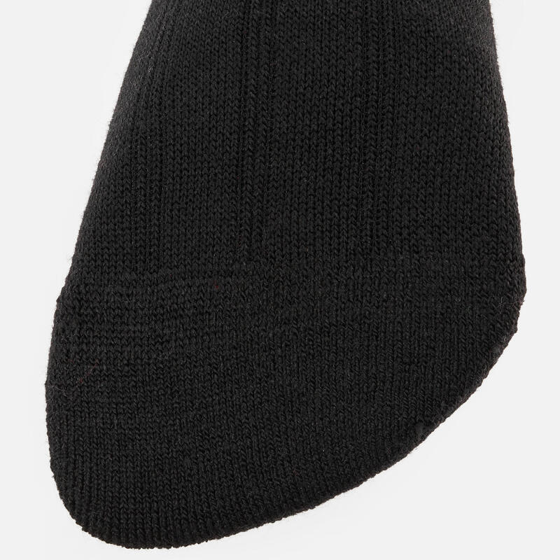 Yetişkin Yün Kayak/Snowboard Çorabı - Siyah - 900 Wool