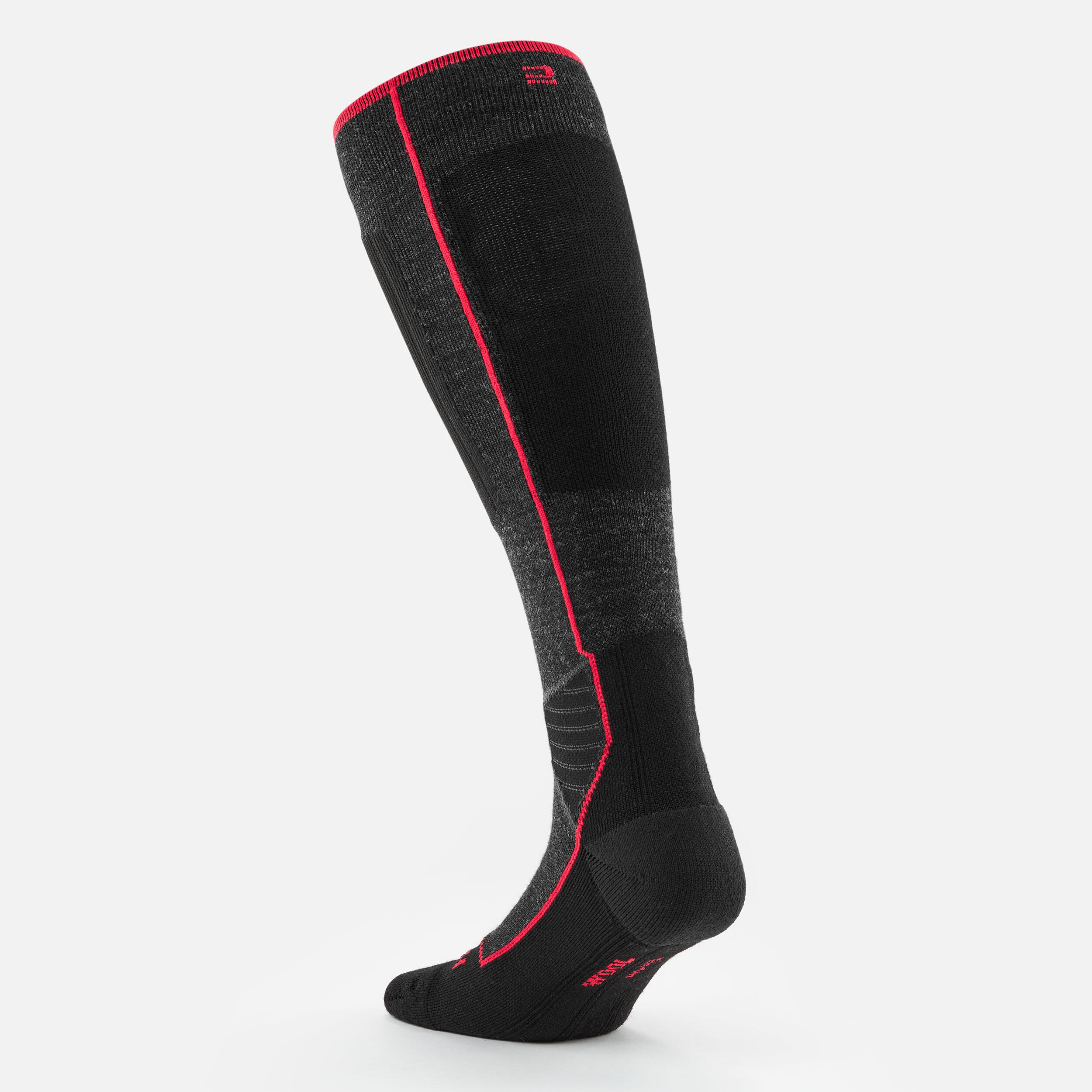 Chaussettes de ski – 900 noir - WEDZE