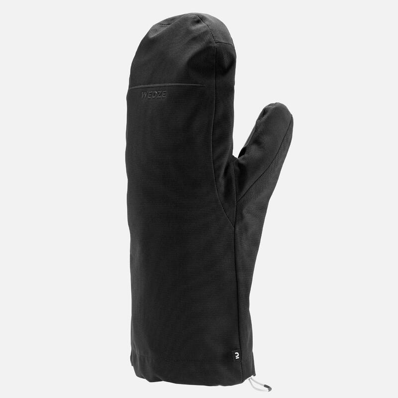 SUR-GANTS DE SKI ADULTE - NOIR