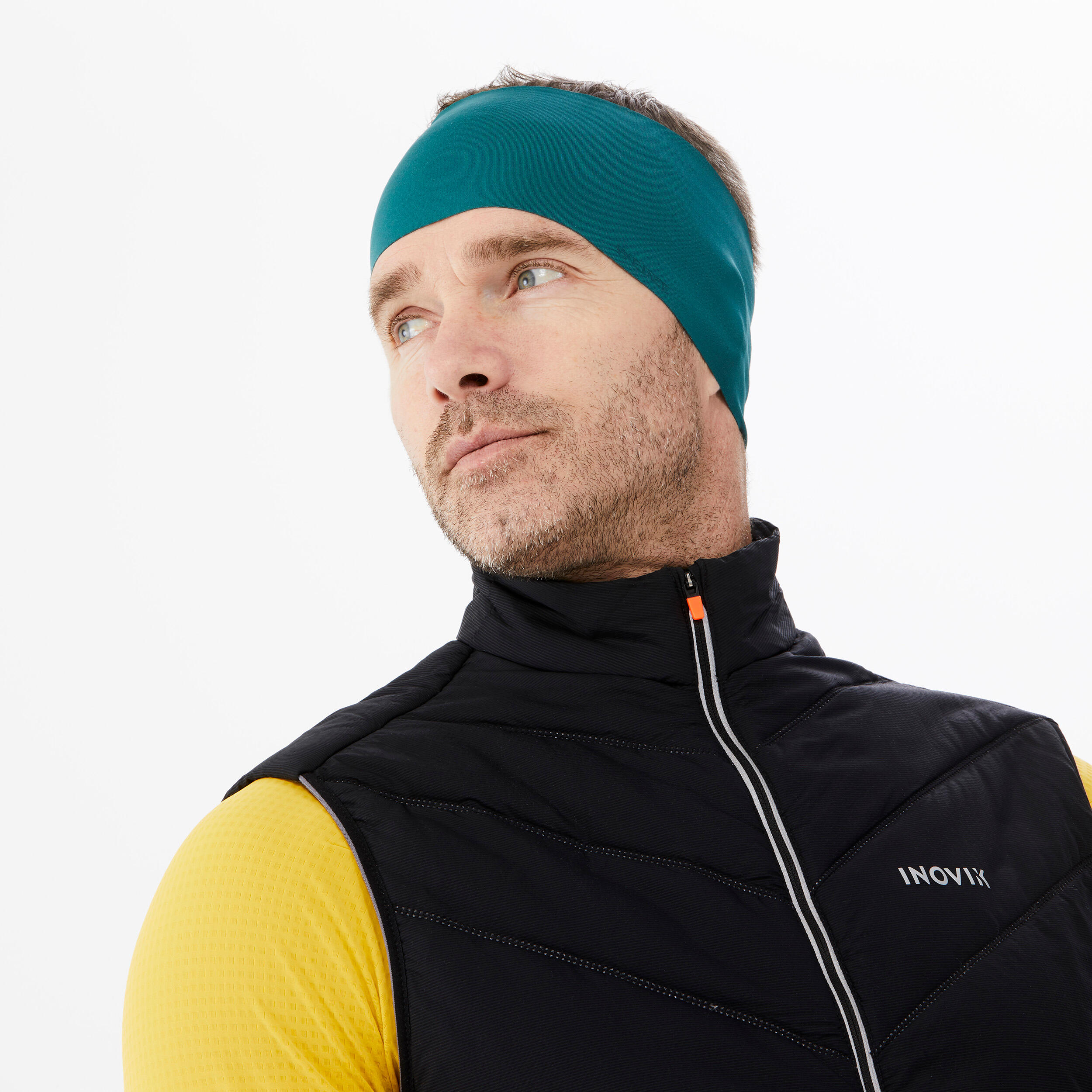 ADULT CROSS-COUNTRY SKI HEADBAND - 500 - GREEN 5/5