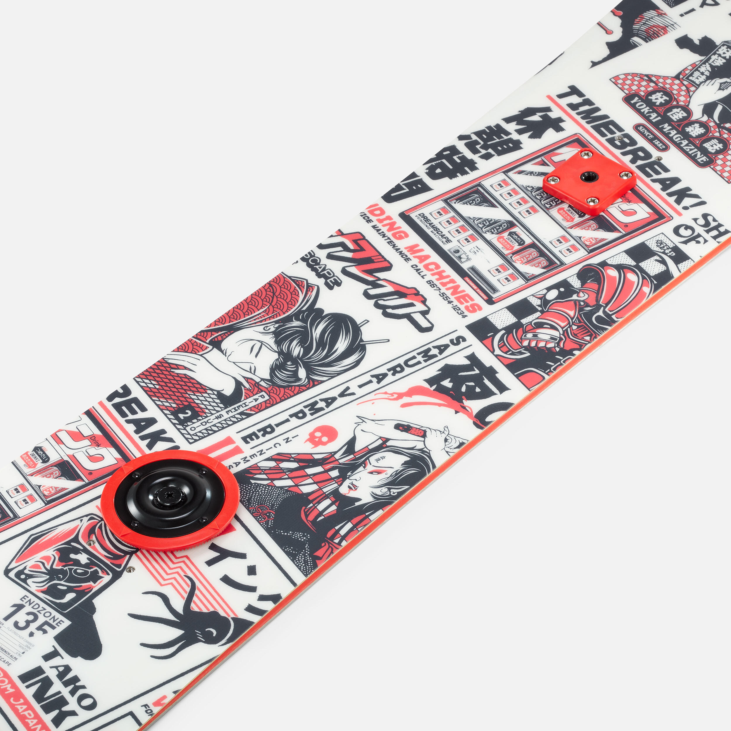 Prancha de Snowboard de aluguer Júnior ENDZONE - 135 cm 8/8