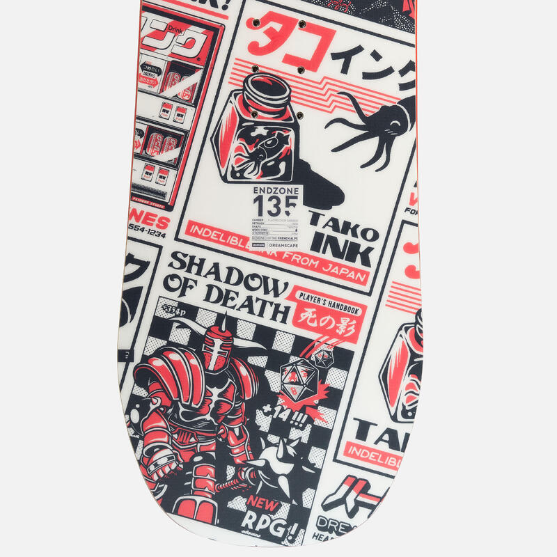 Snowboard ENDZONE 135 cm pentru închiriat Copii