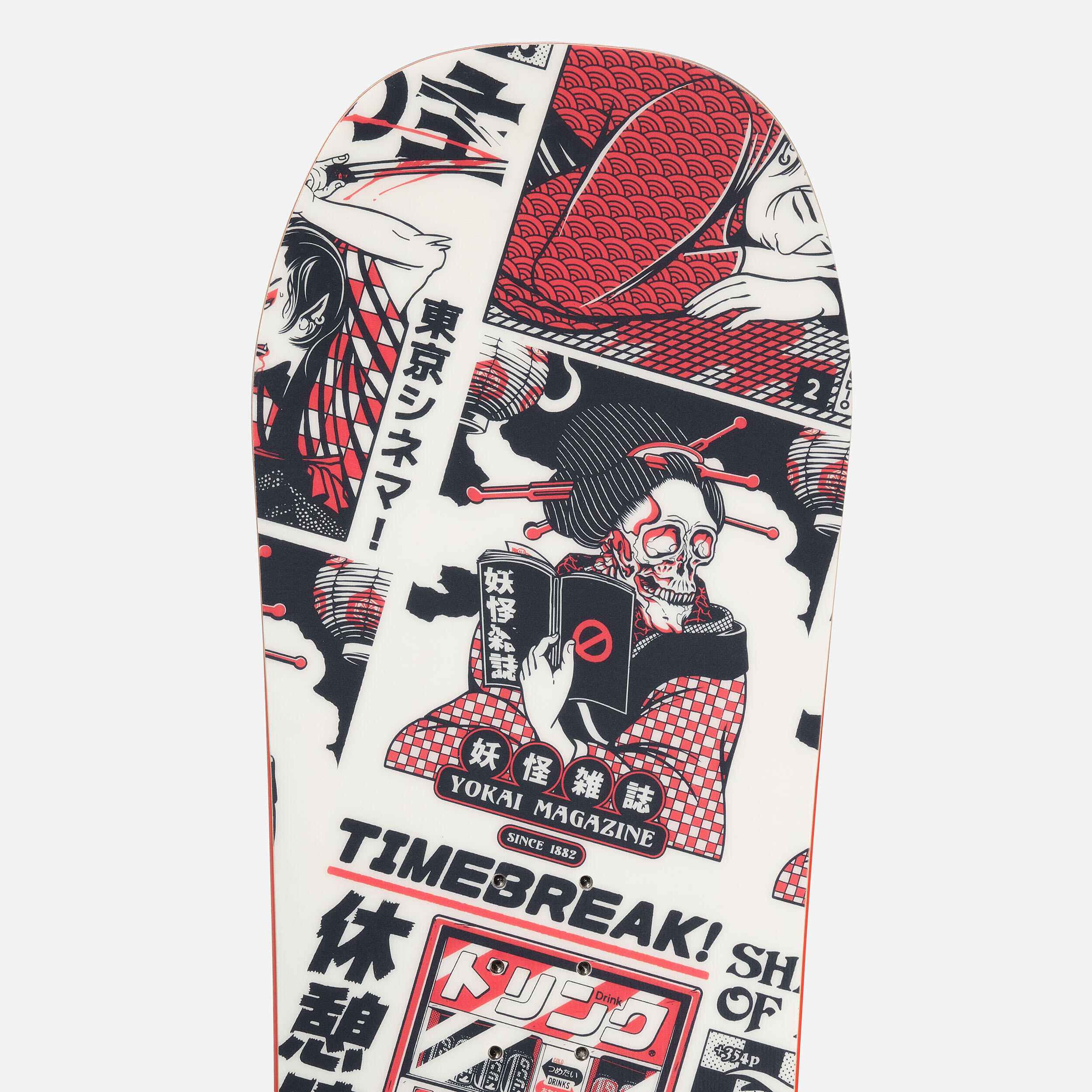 Prancha de Snowboard de aluguer Júnior ENDZONE - 135 cm 6/8