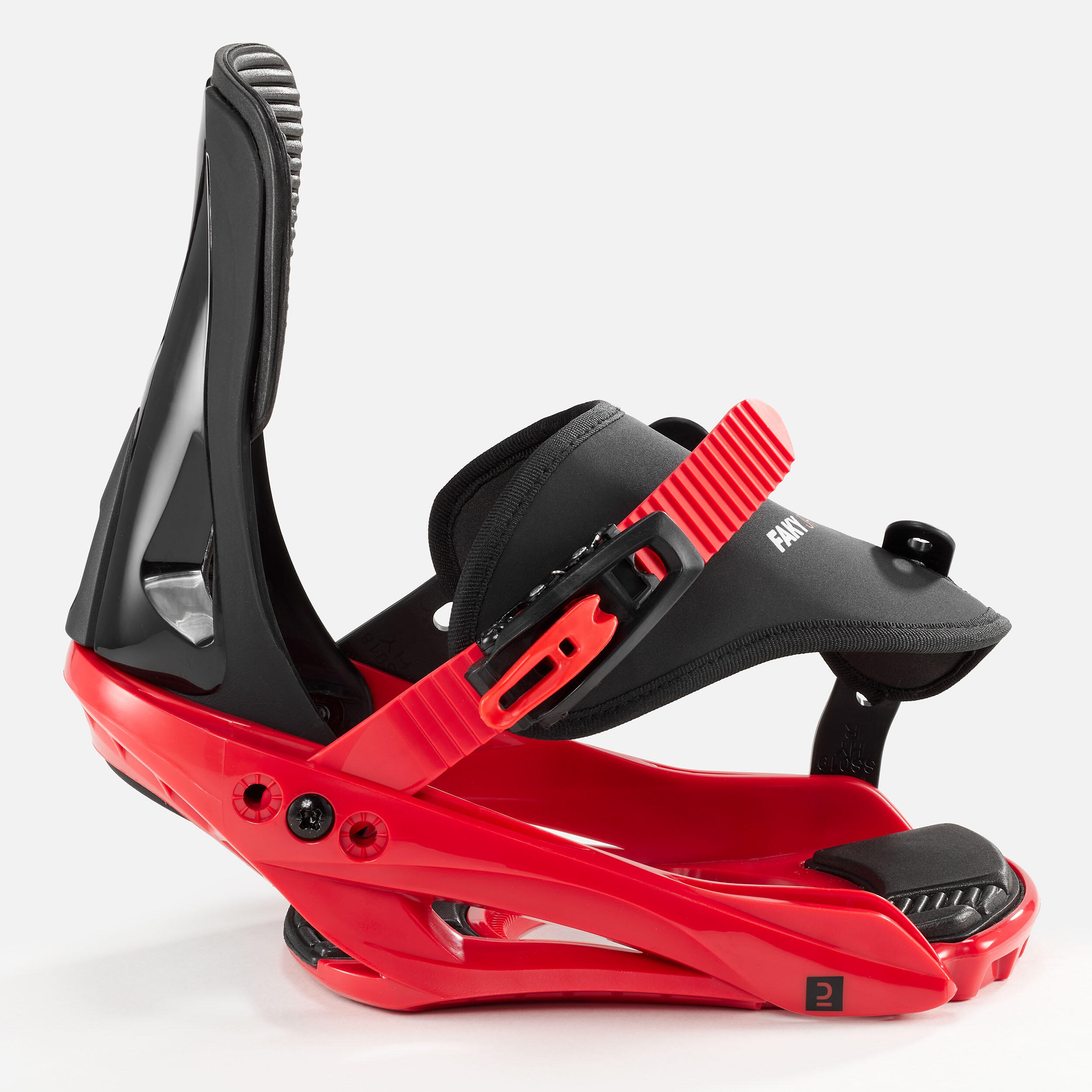 Fixations de snowboard de location enfant FAKY - S (34 à 38 en pointure EU) 3/7