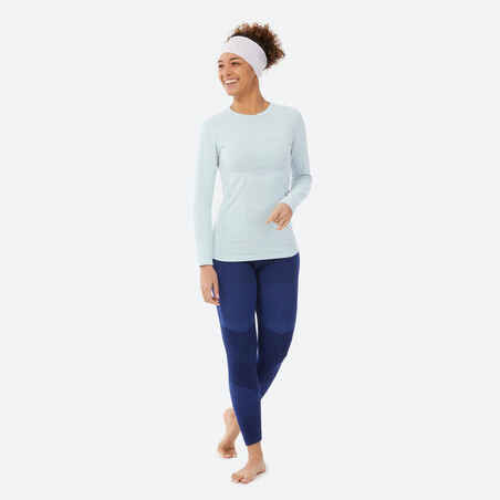 WOMEN’S THERMAL CROSS-COUNTRY SKI BASE LAYER 900 - LIGHT GREY