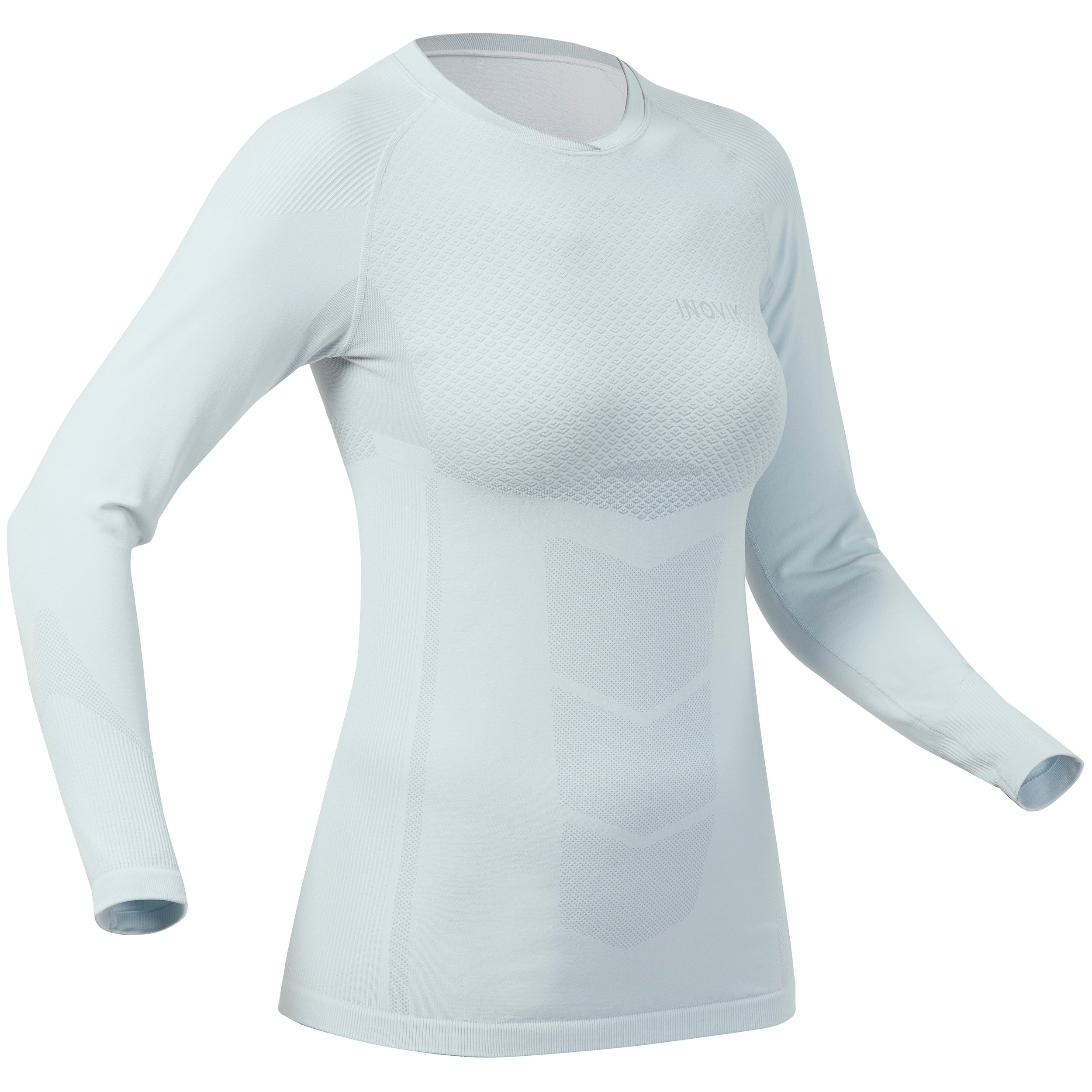 SOUS-VÊTEMENT DE SKI DE FOND THERMIQUE 900 FEMME - GRIS CLAIR