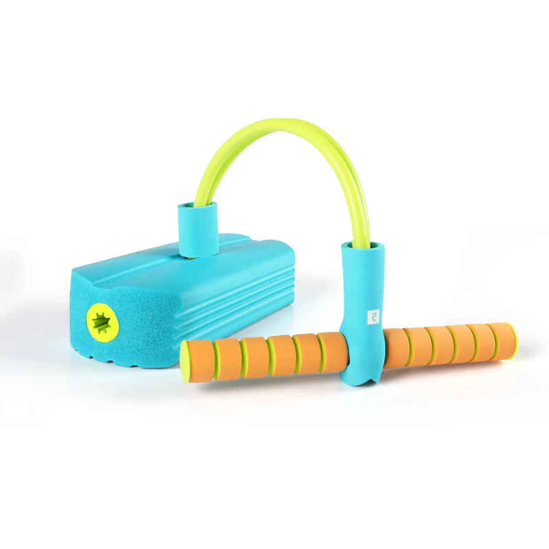 Jouet Sautant Avec Poignée En Mousse - Rebondisseur Pour Enfants - Activité Extérieure - Développe La Coordination Et L'équilibre - Dès 3 Ans (piles Incluses)