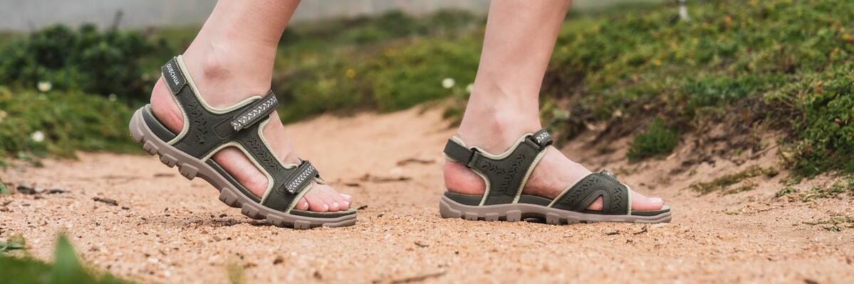 Chaussure Orthopédique Femme Maille Tricot Respirantes Antidérapantes Extra Légères Élastique Sandales Compensées Bout Ouvert Adaptables Talon Compensé Compensées Plates Sport Marche