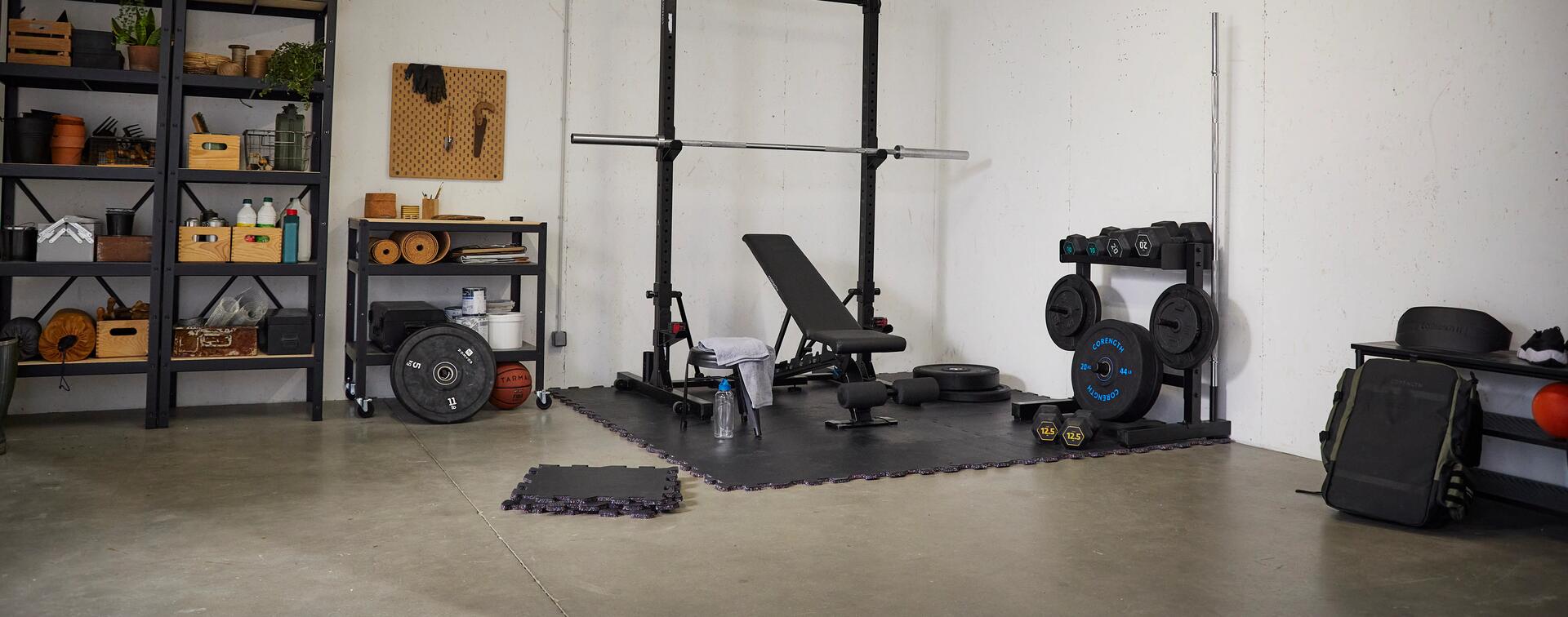 RACK DE STOCKAGE MUSCULATION - MONTANT GAUCHE ou DROIT CORENGTH | Decathlon