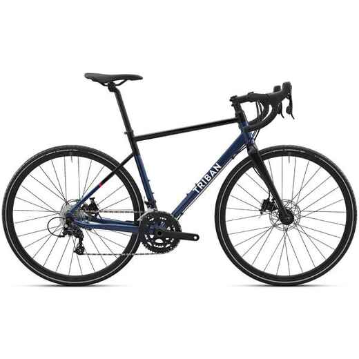 
      Rennrad – RC 520 Aluminium Microshift 10-fach blau-schwarz
  