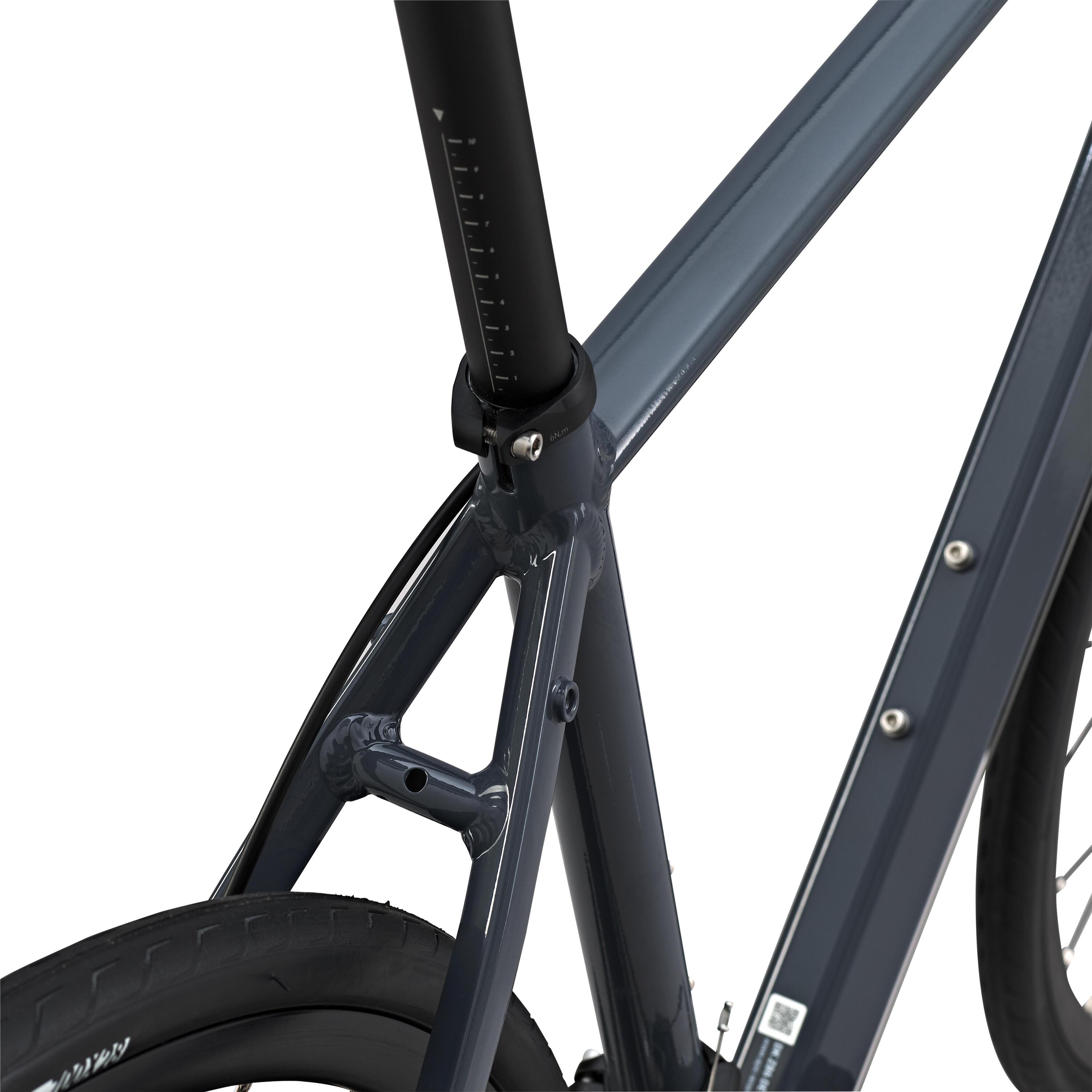Rennrad RC 120 Aluminium PROmax 8-fach  grau 9/9