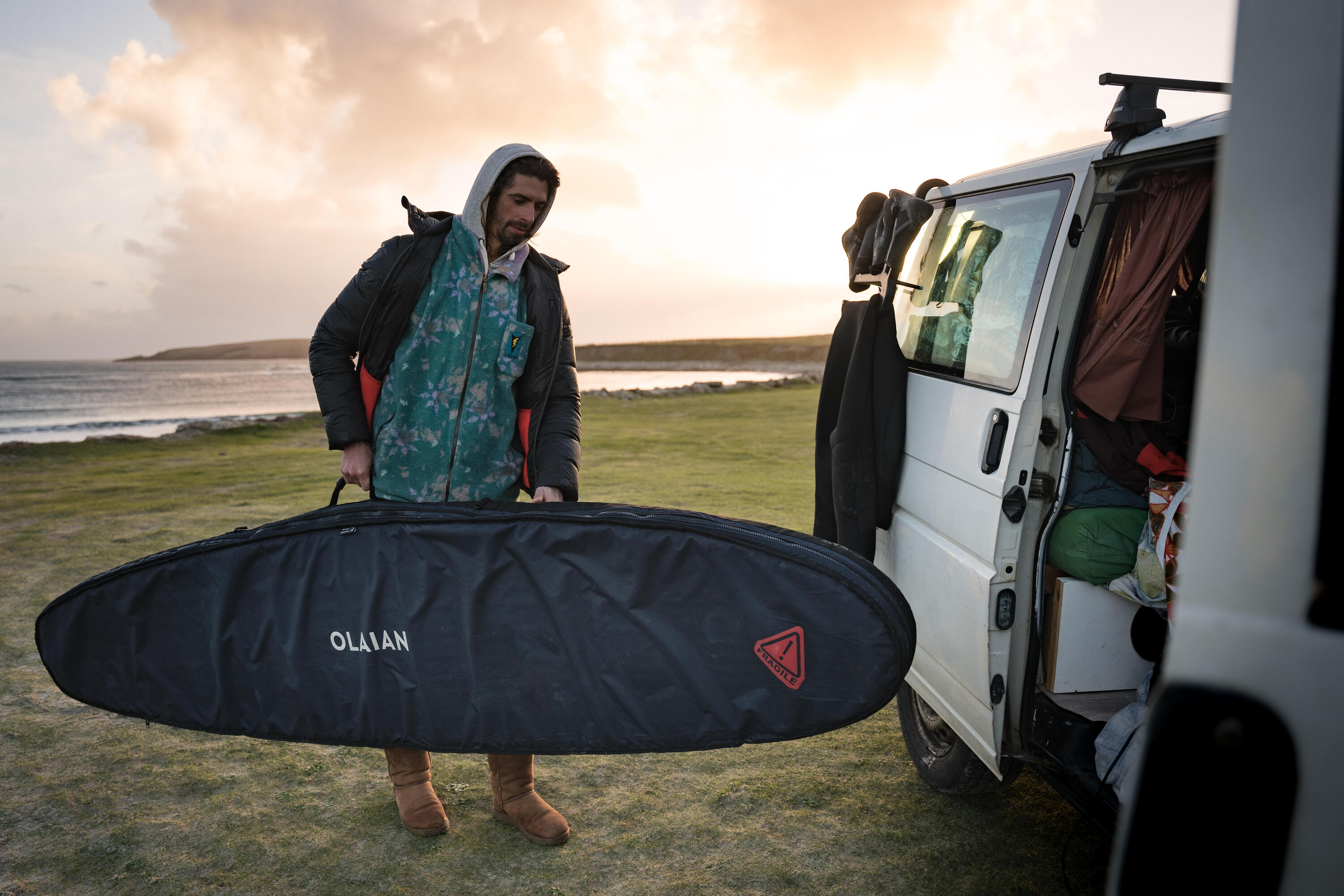 Housse 900 de voyage pour longboard 9'6" maximum 10/10