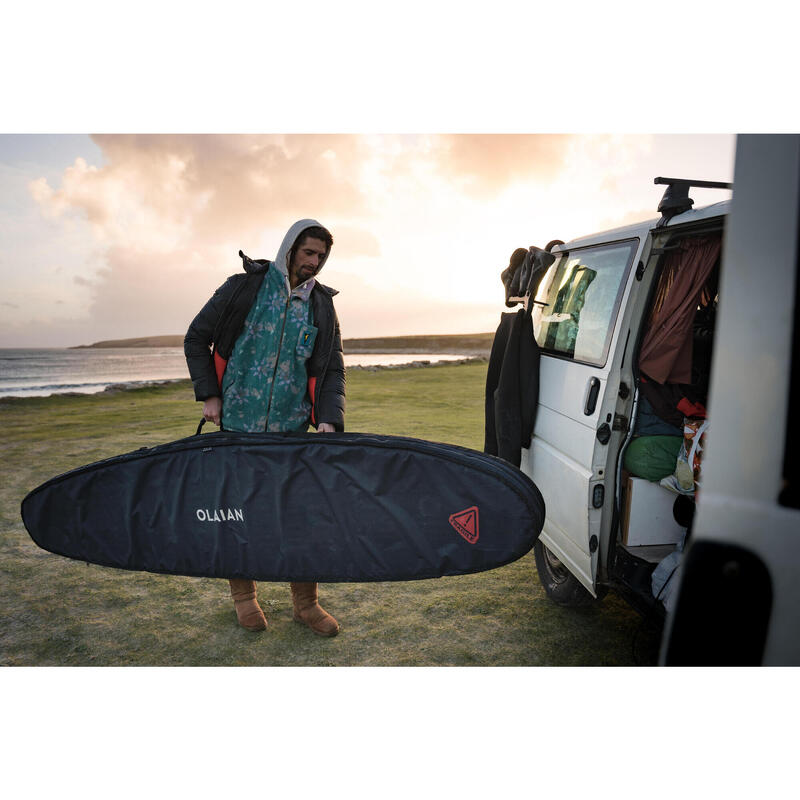 Boardbag voor surftrip 900 voor longboard van maximum 9'6"