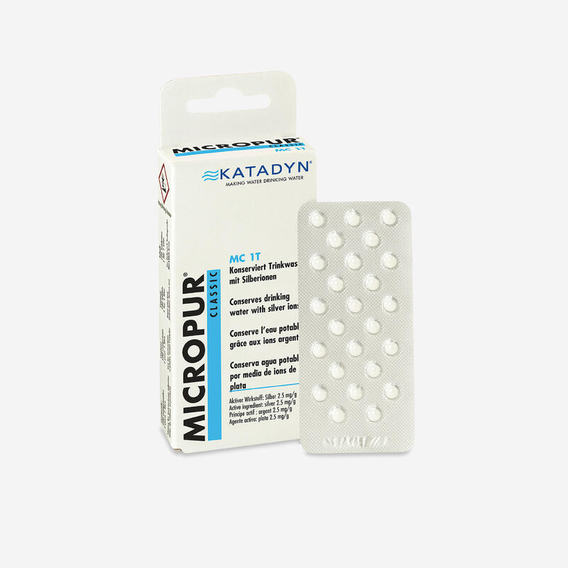 Katadyn Micropur Antichlor MA 100F - Solución potabilizadora de agua  anticloro – Camping Sport
