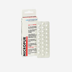 Comprimés purificateurs eau trekking randonnée bivouac micropur forte x100