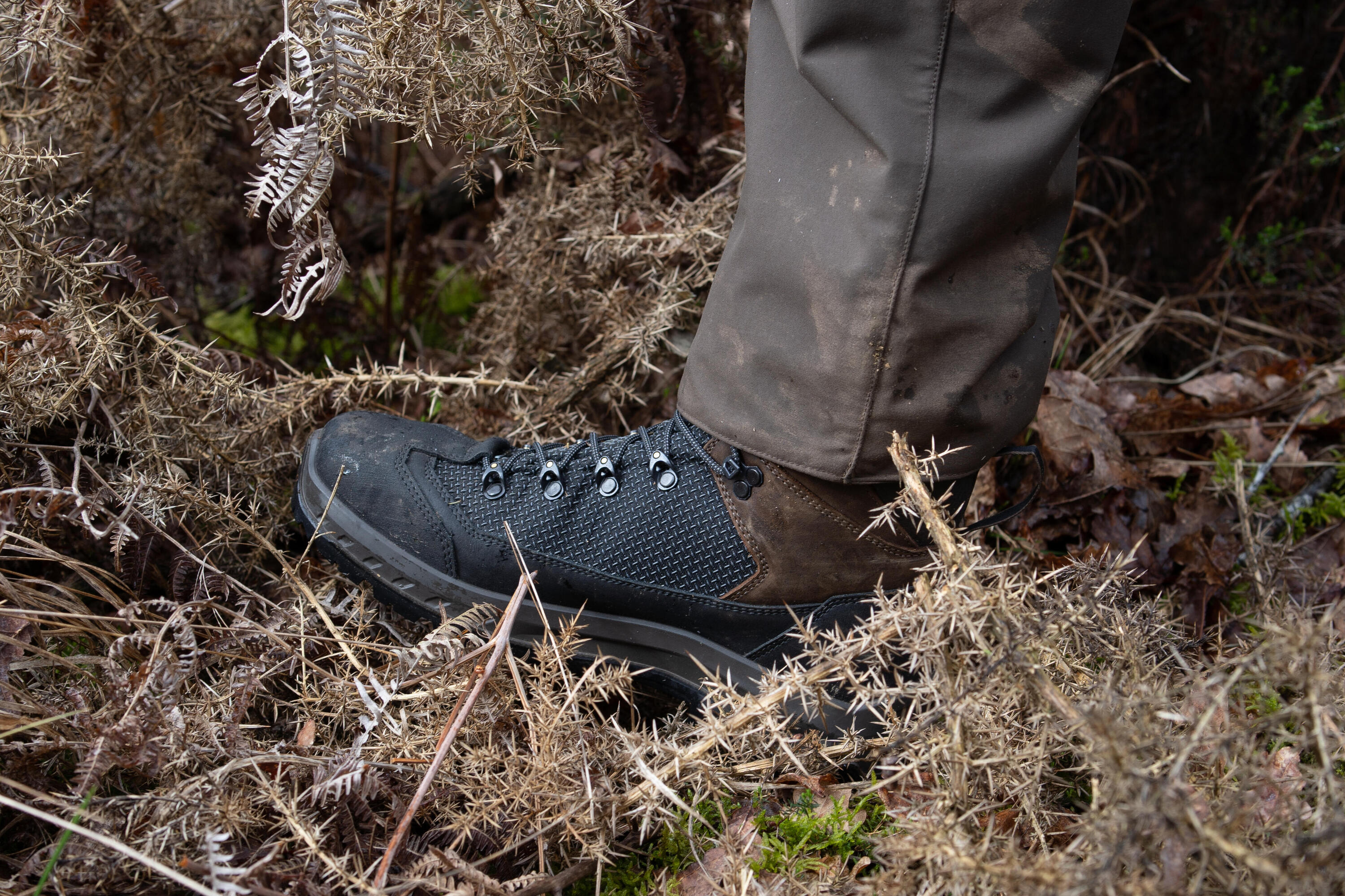 BOTAS DE CAÇA RESISTENTES CROSSHUNT 520 CASTANHO 11/17
