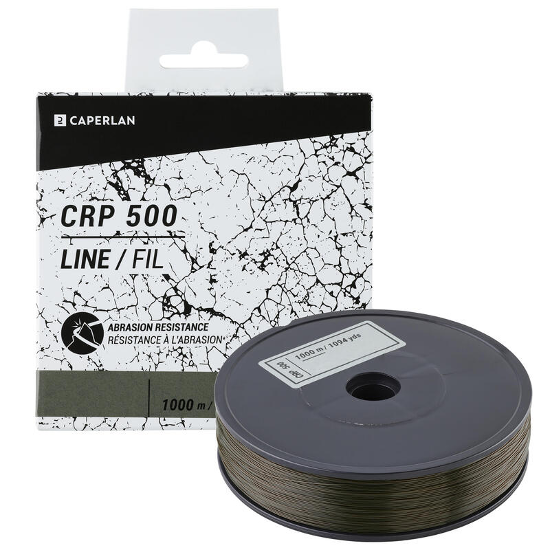 Customer Reviews CARP FISHING LINE CRP 500 KHAKI 1000m Decathlon