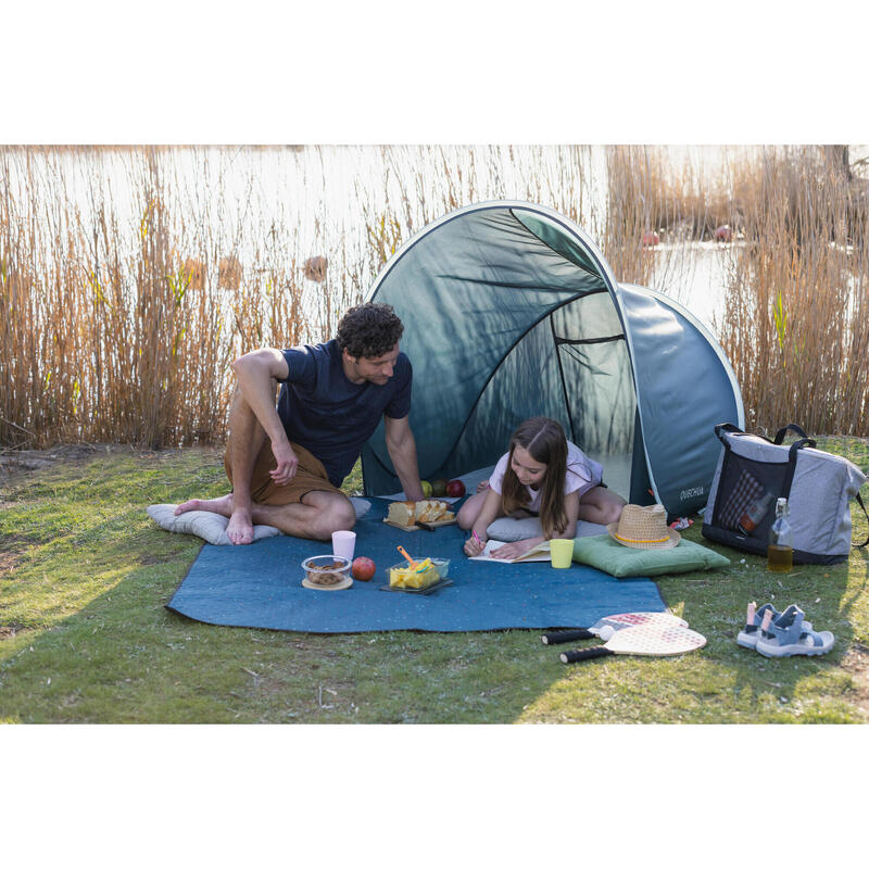 Pop-up shelter tent 2 Seconds voor 1 volwassene of 2 kinderen