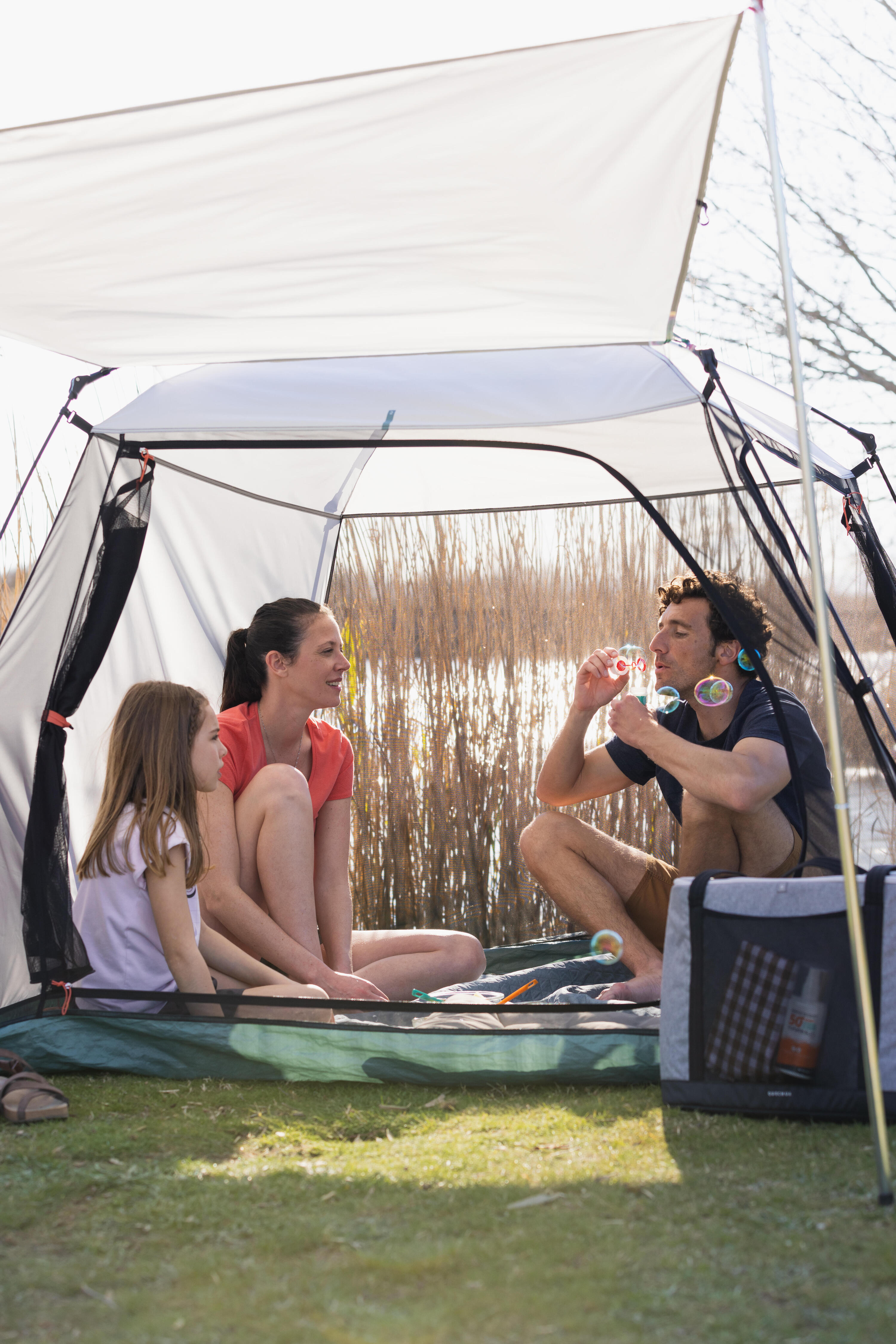 Abri de camping instantané 4 places - Base Easy 4P UltraFresh 9/13