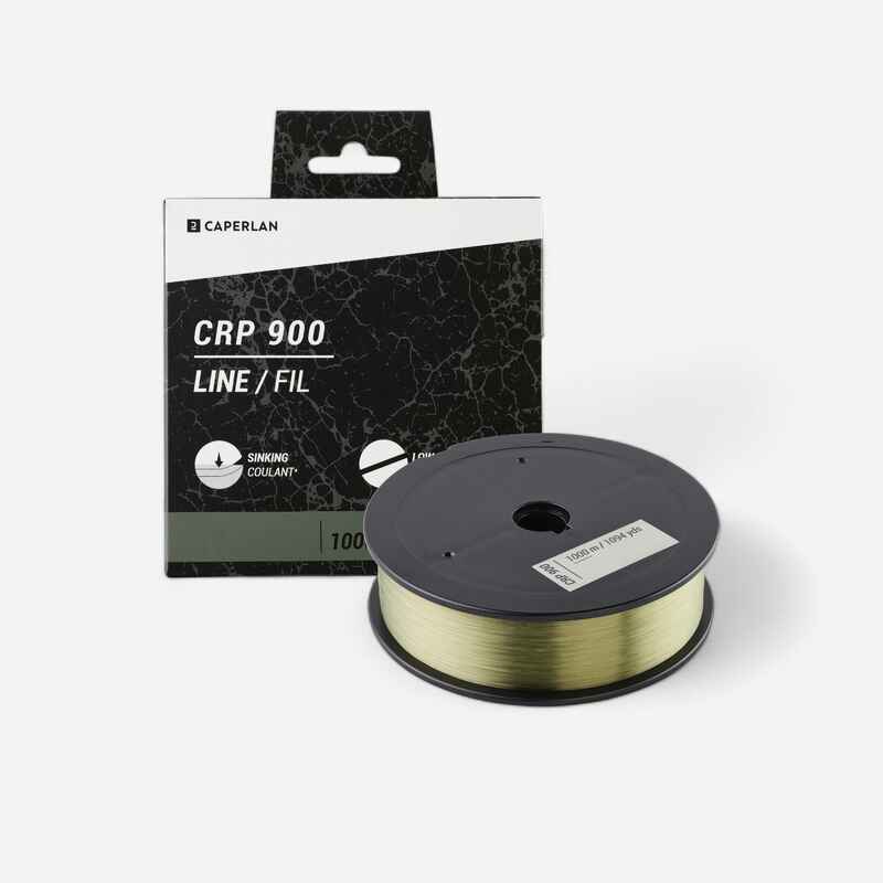 Karpfenschnur CRP 900 1.000 m khaki transparent