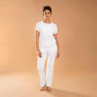 Women's Gentle Yoga T-Shirt - White