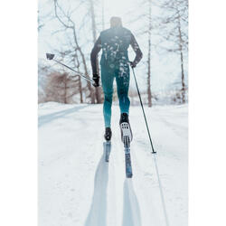 Collant de ski de fond noir XC S TIGHT 500 homme INOVIK