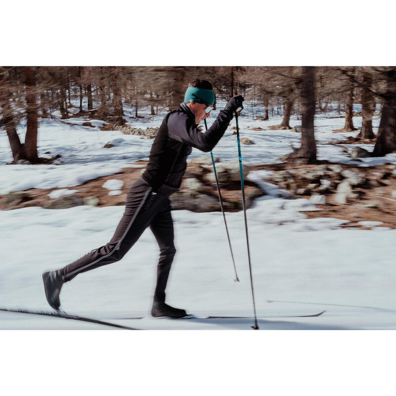 BANDEAU DE SKI DE FOND ADULTE - 500 - VERT