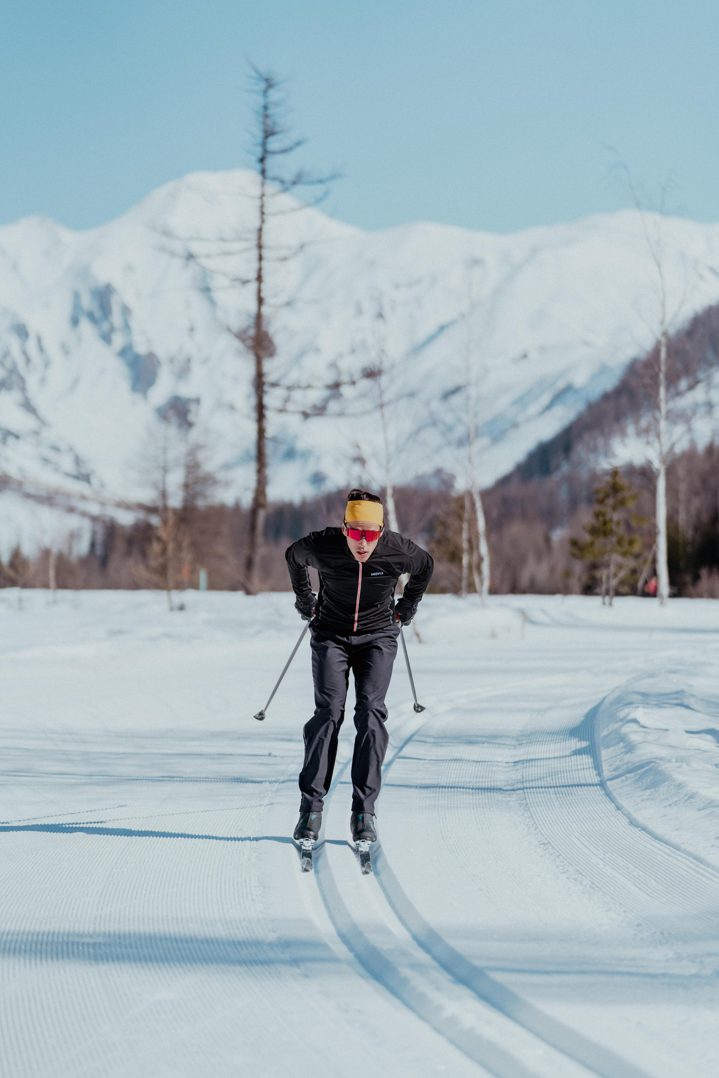 Pantalon de ski de fond femme – 900 noir 12/14
