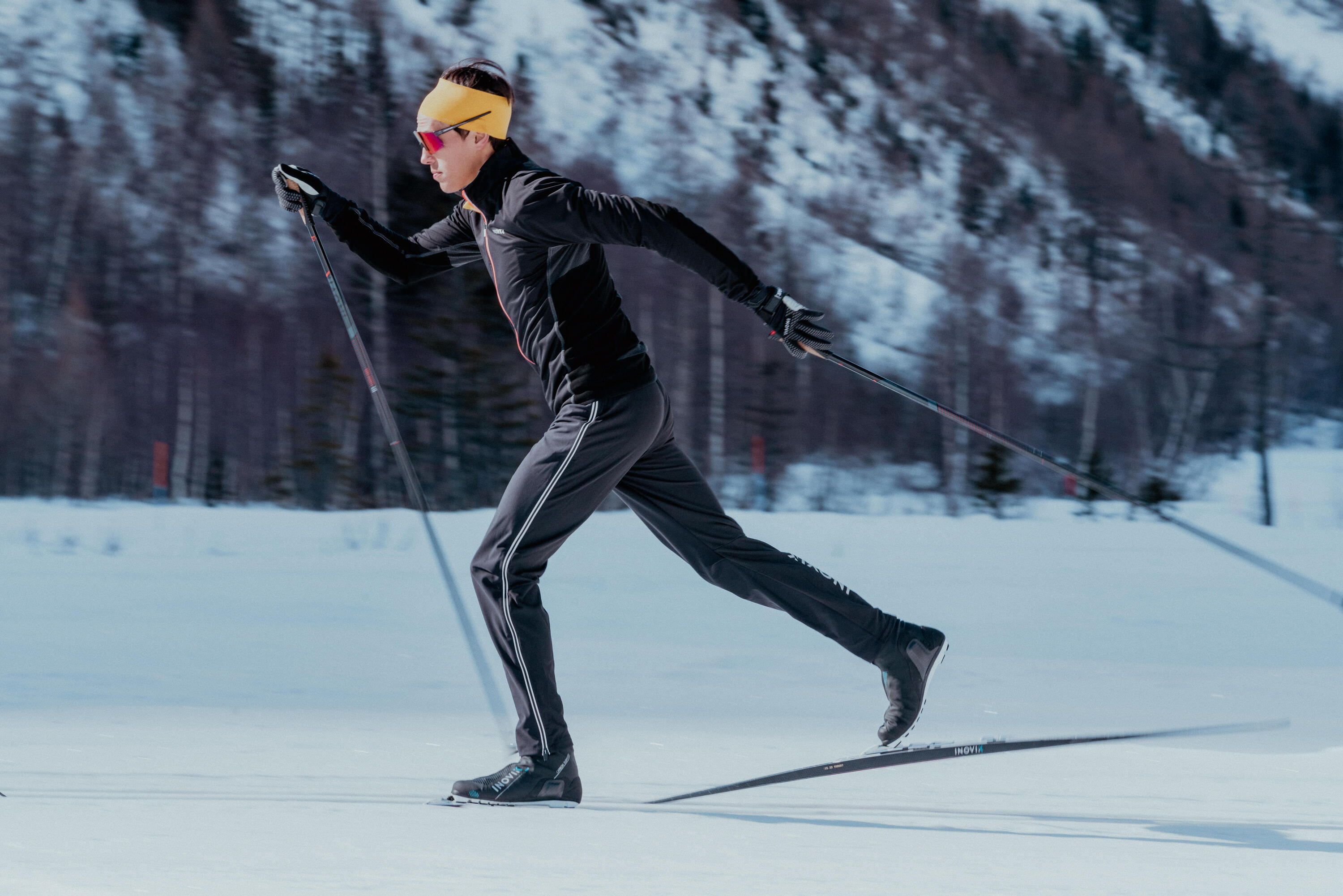 Pantalon de ski de fond femme – 900 noir 11/14