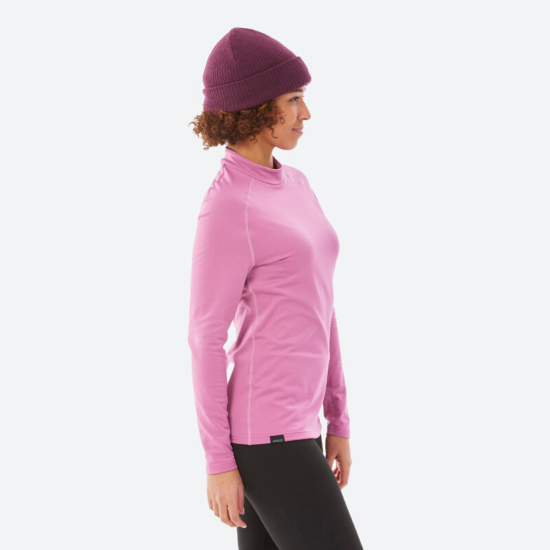 Skiunterwäsche Funktionsshirt Damen - BL 500 rosa 