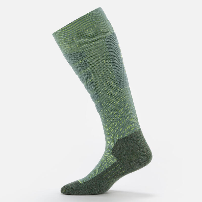 CHAUSSETTES SKI - 100 - JQT - VERT