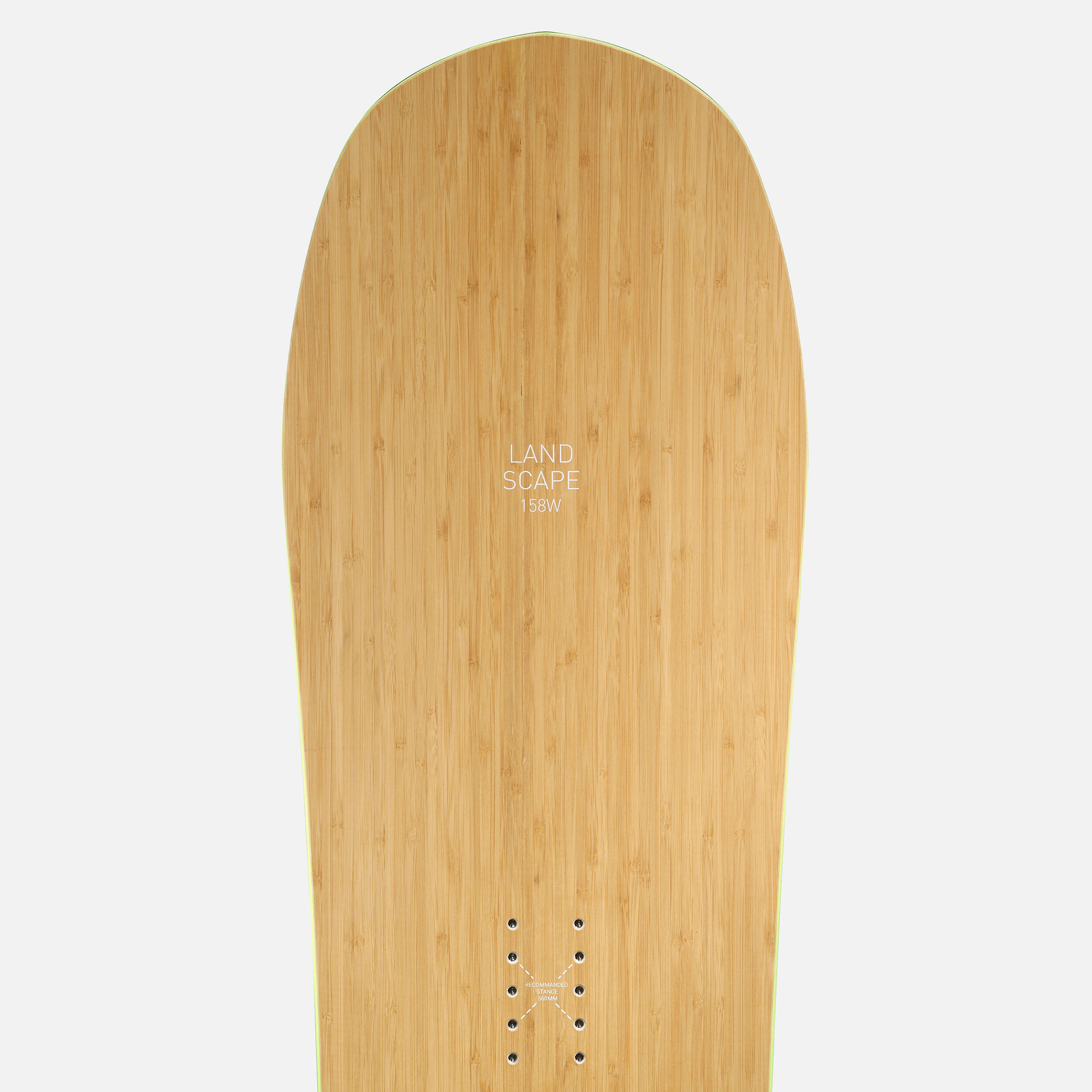 Allmountain / powder snowboard for men and women - LANDSCAPE wood