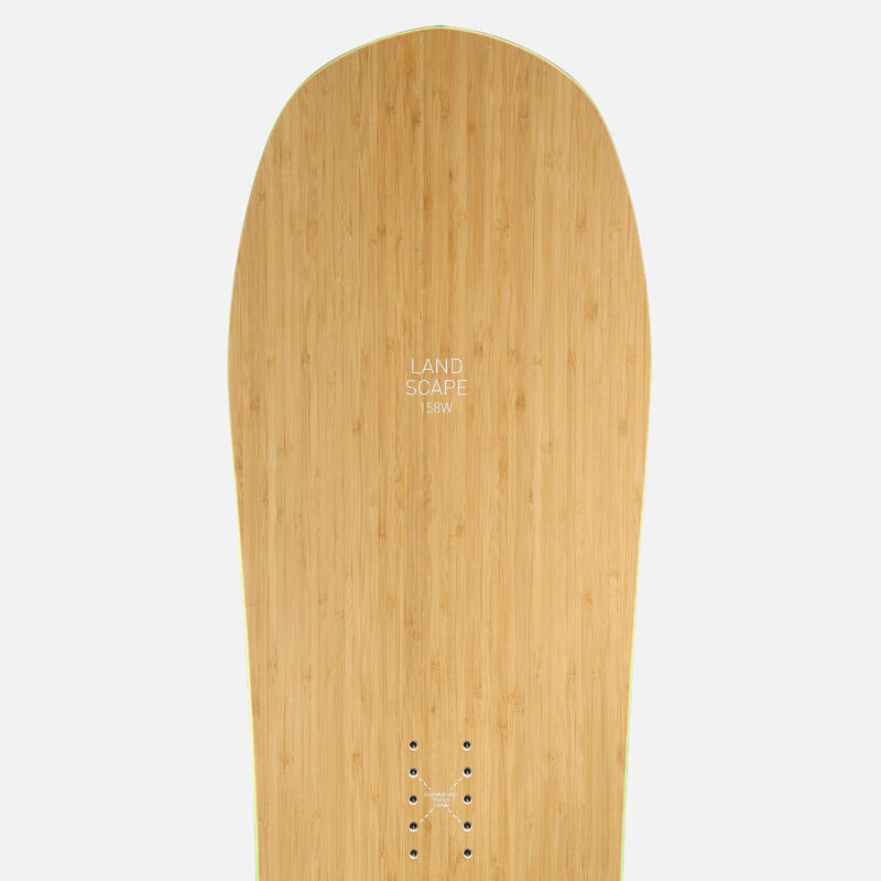 Unisex All Mountain/Powder Snowboard - LANDSCAPE wood