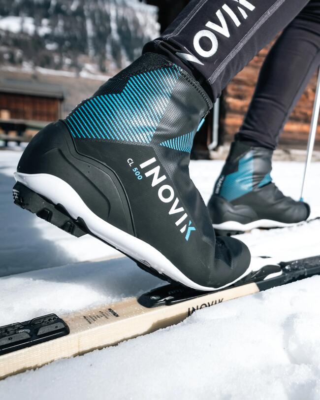 Scarpe sci di fondo tecnica classica uomo XC S500 nere