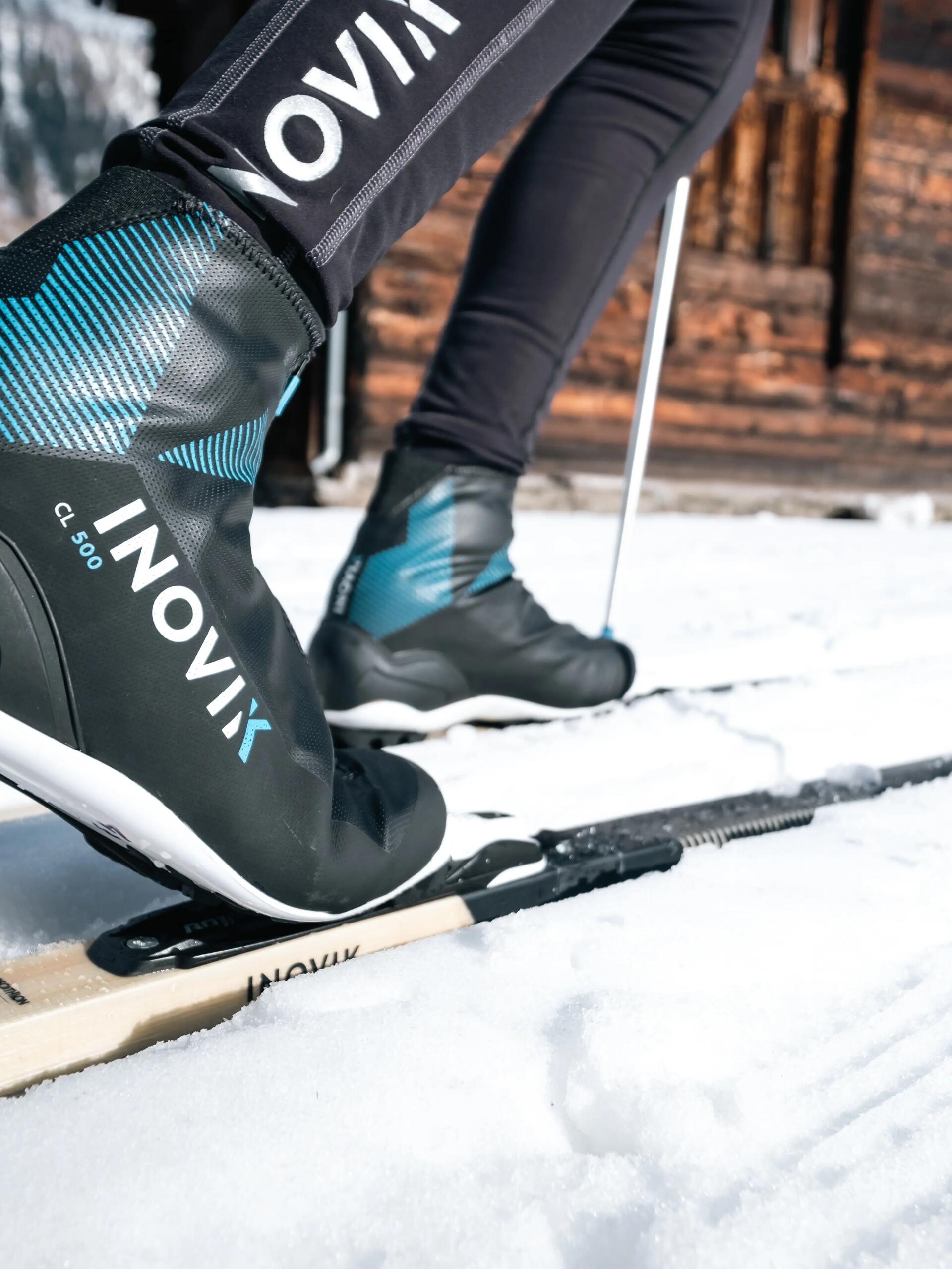 Inventer un ski de fond compact