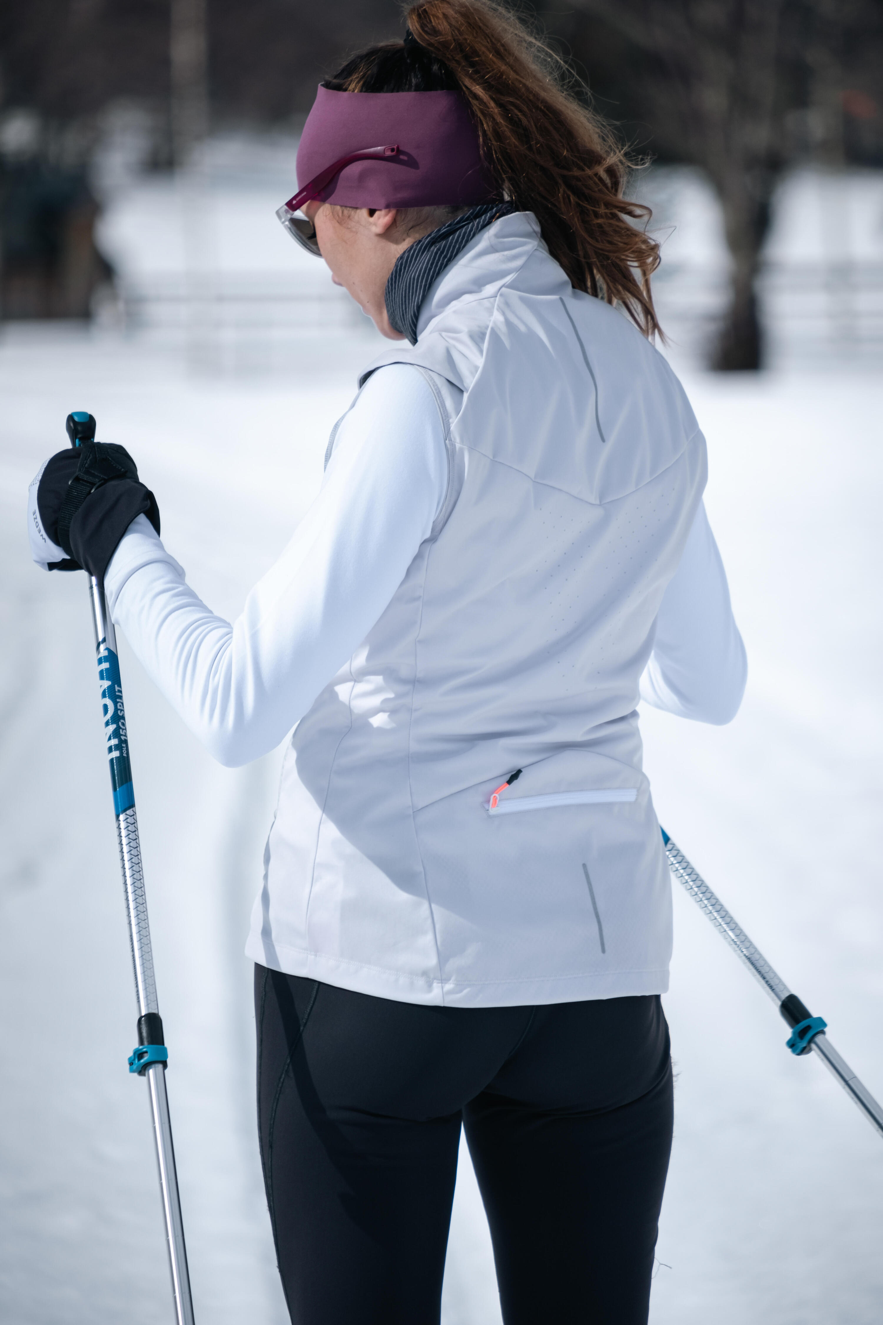 Bâtons de ski de fond ajustables –XC S 150 bleu 10/11