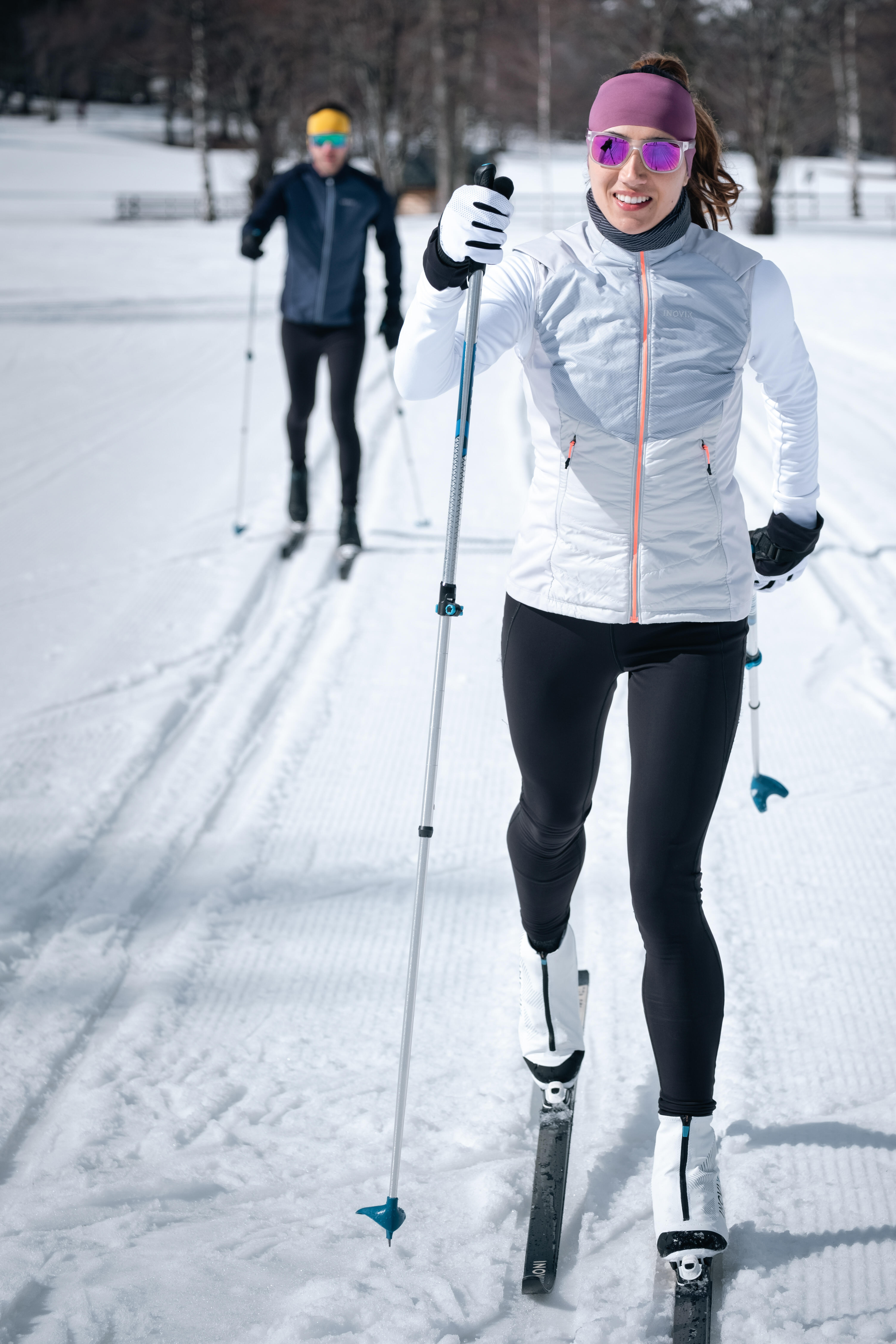 Bâtons de ski de fond ajustables –XC S 150 bleu - INOVIK