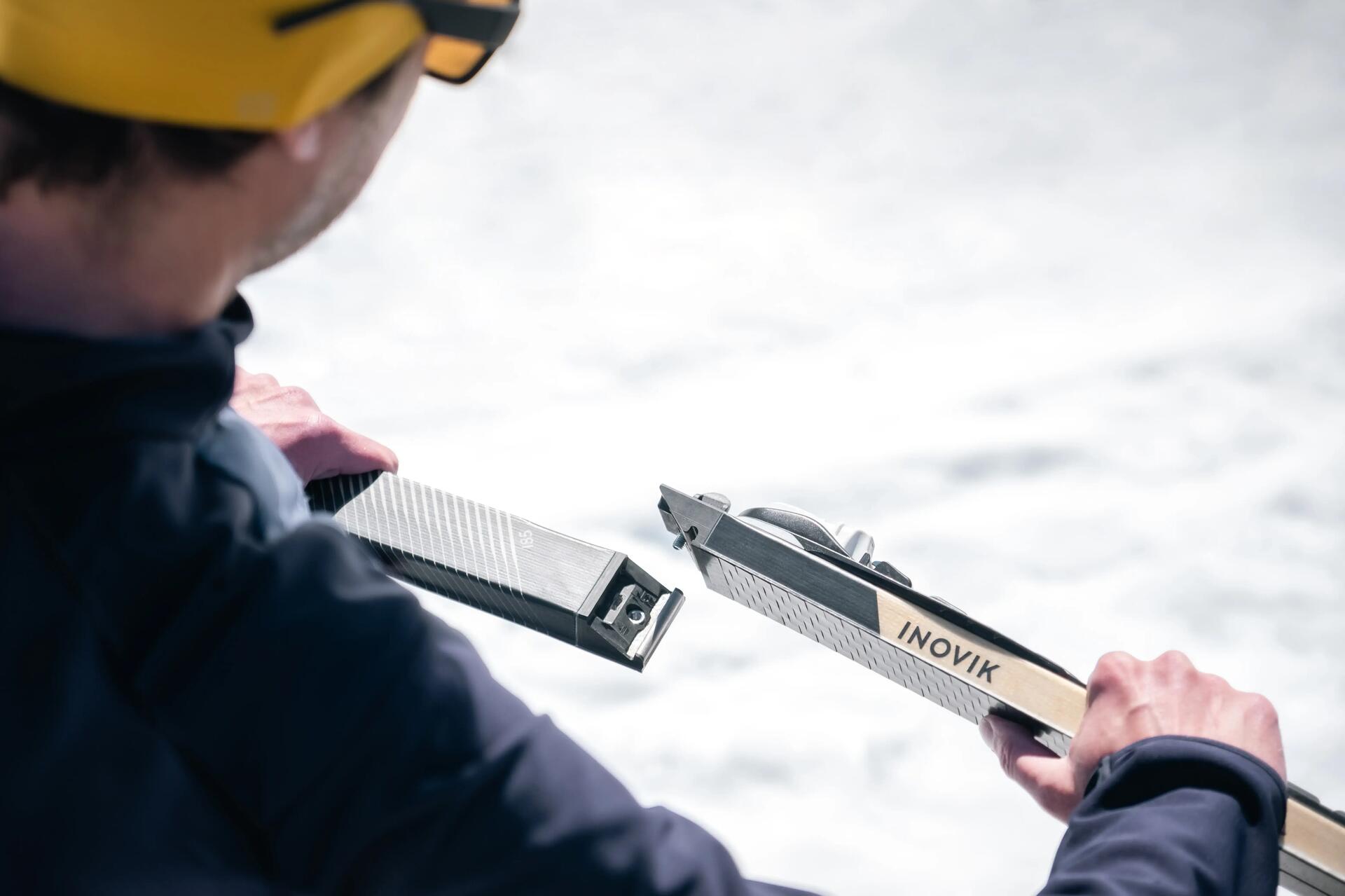 Inventer un ski de fond compact