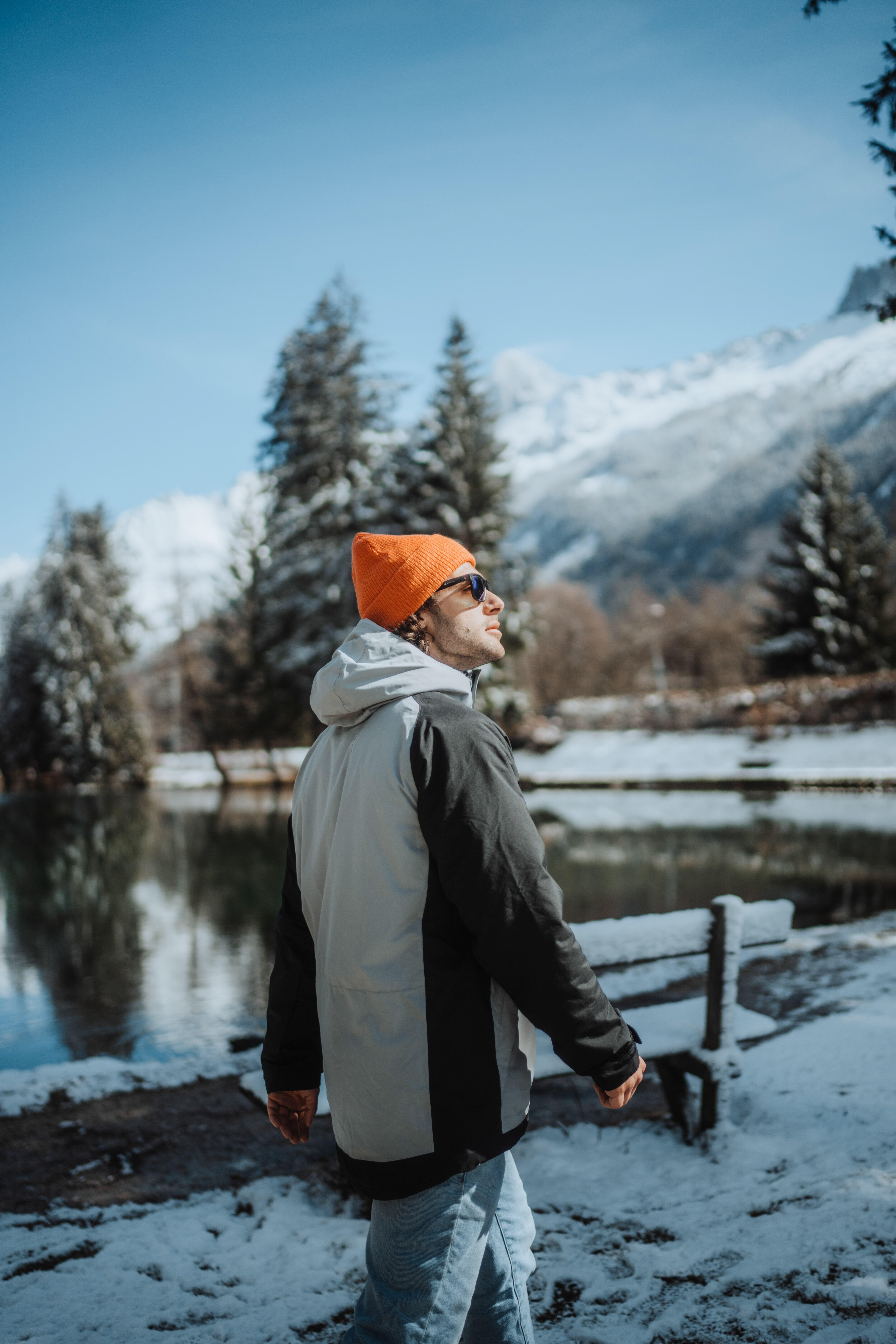 Manteau de planche ?� neige homme �?? SNB 100 - Gris Zinc - Dreamscape - D?�cathlon