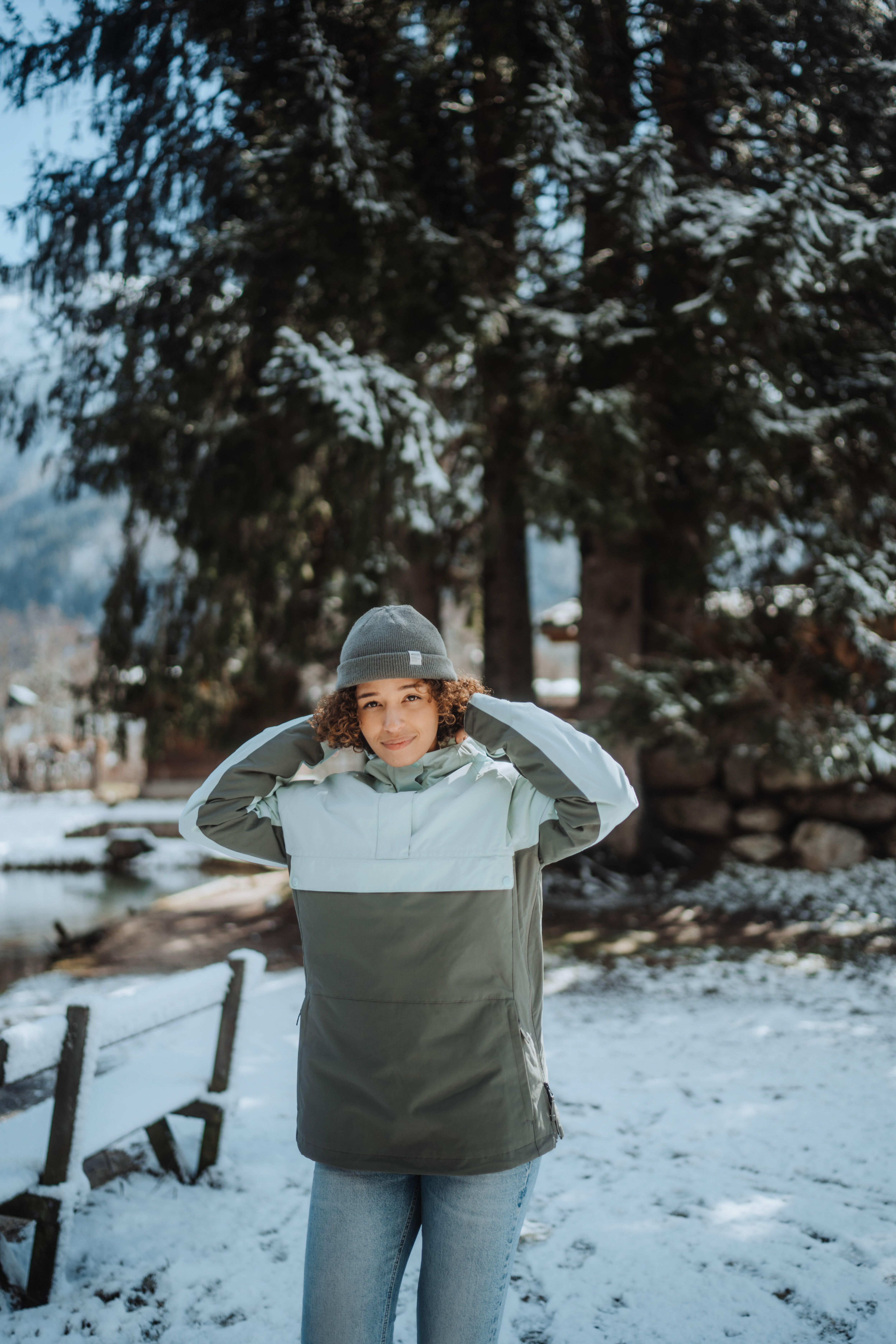 Half zip ski jacket womens sale