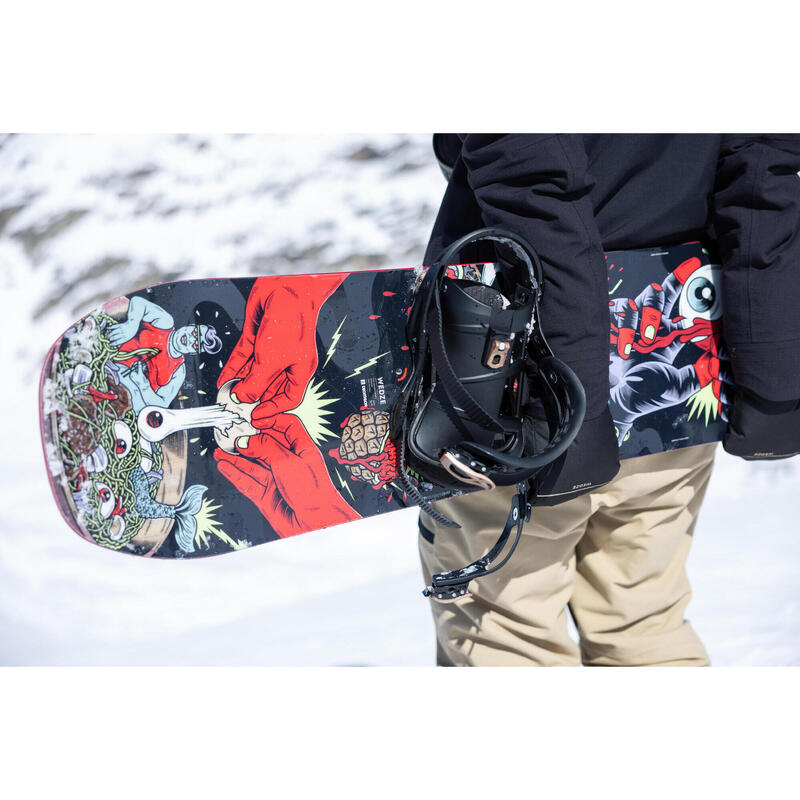 planche de snowboard all mountain & freestyle ,homme , SNB 100 DREAMSCAPE