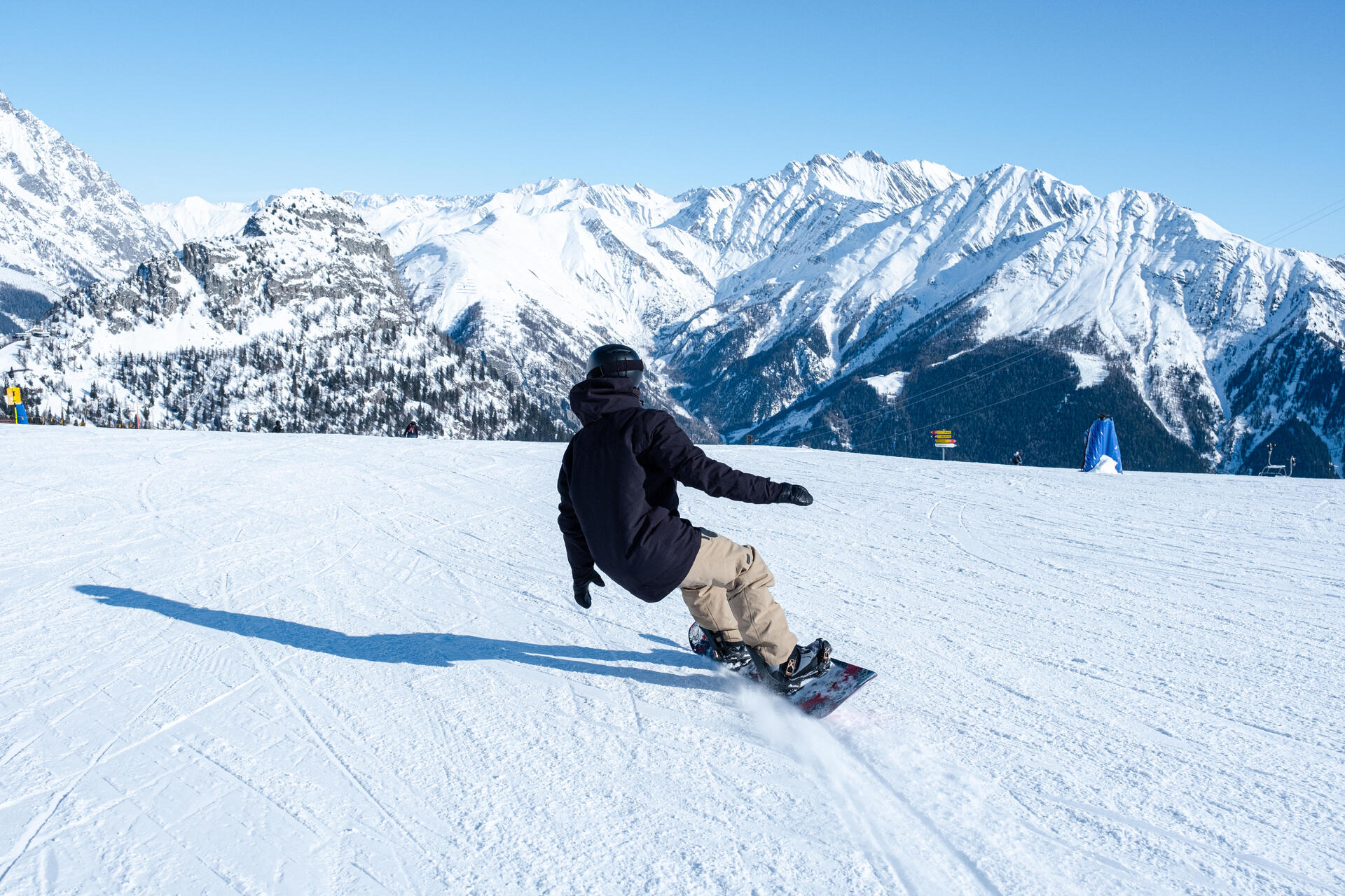 piste snowboard