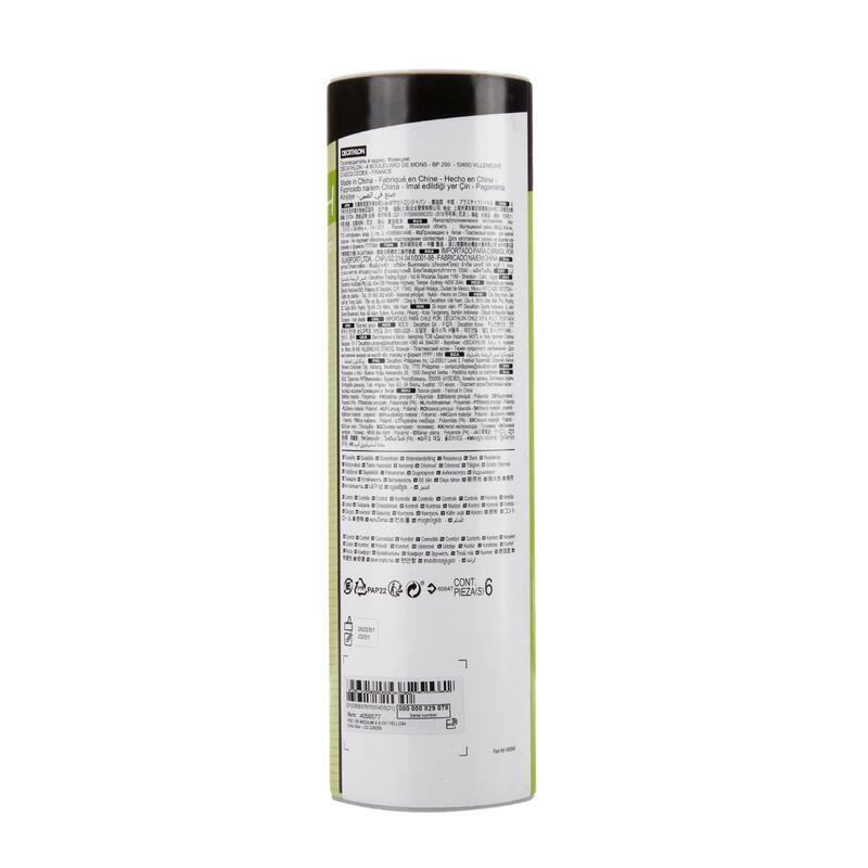 Tollaslabda, műanyag, 6 db - PSC 100 Medium 